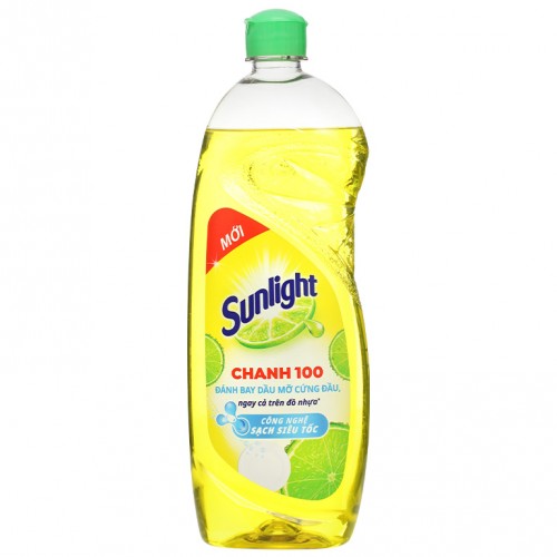 Nước rửa chén Sunlight chanh 725ml - Ảnh 1