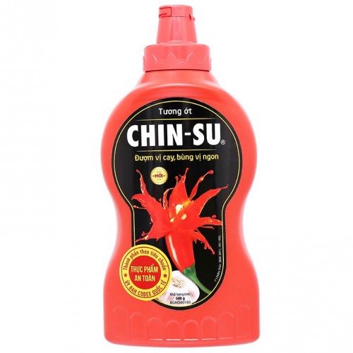 Tương ớt Chinsu chai 500g - Ảnh 1