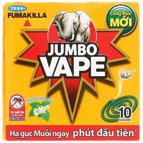 Nhang muỗi Jumbo Vape M2 hương hoa lài 120g - Ảnh 1