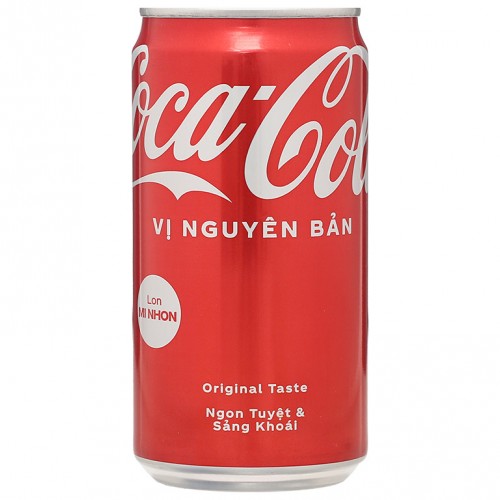 Nước ngọt Coca Cola lon 235ml (thùng 24 lon) - Ảnh 1