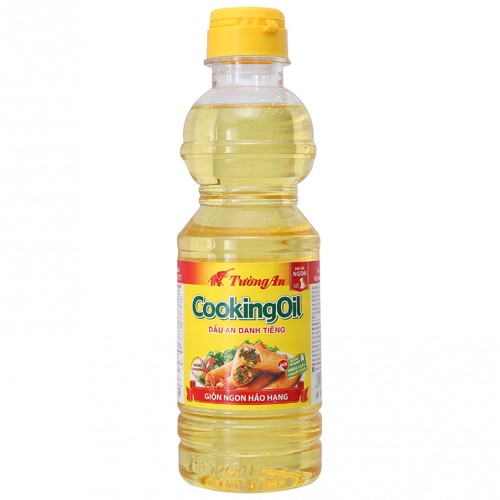 Dầu thực vật Tường An Cooking Oil chai 400ml - Ảnh 1