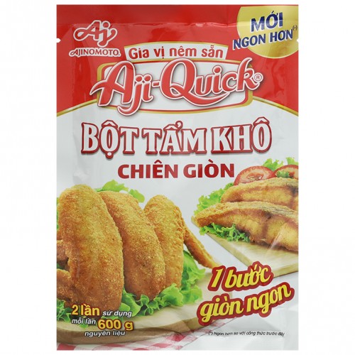 Bột tẩm khô chiên giòn Aji-Quick gói 84g - Ảnh 1