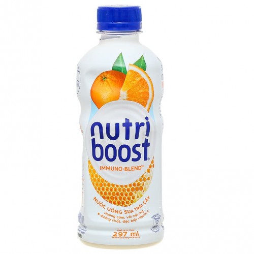 Sữa trái cây Nutriboost hương cam 297ml - Ảnh 1