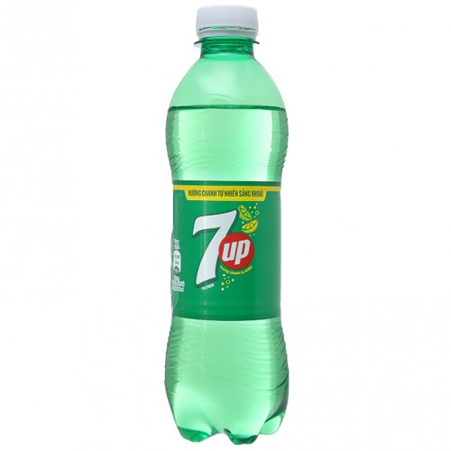 7 Up vị chanh chai 390ml - Ảnh 1