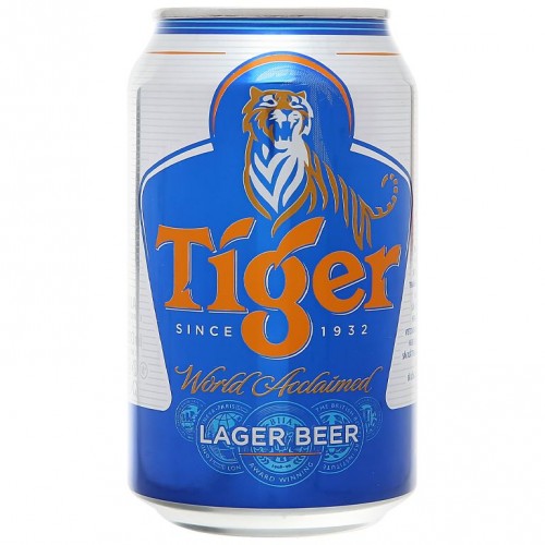 Bia Tiger lon 330ml - Ảnh 1