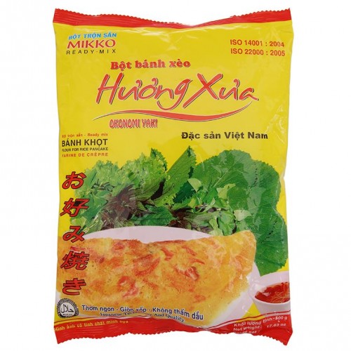 Bột bánh xèo Mikko Hương Xưa gói 500g - Ảnh 1