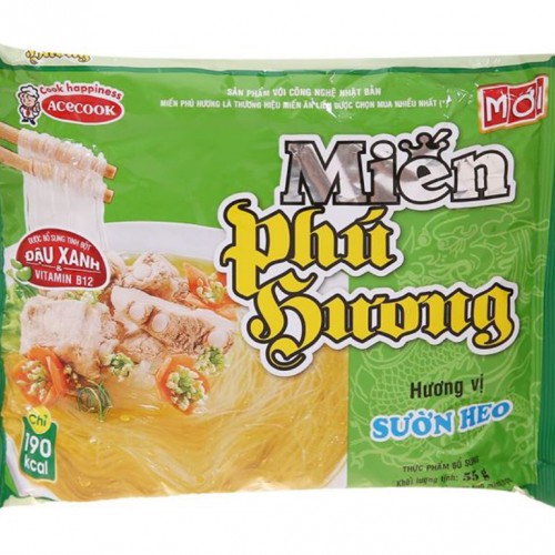 Miến Phú Hương sườn heo gói 55g - Ảnh 1