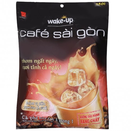 Cà phê sữa Wake Up Café Sài Gòn 456g - Ảnh 1