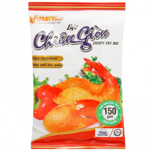 Bột chiên giòn đỏ Tài Ký gói 150g - Ảnh 1