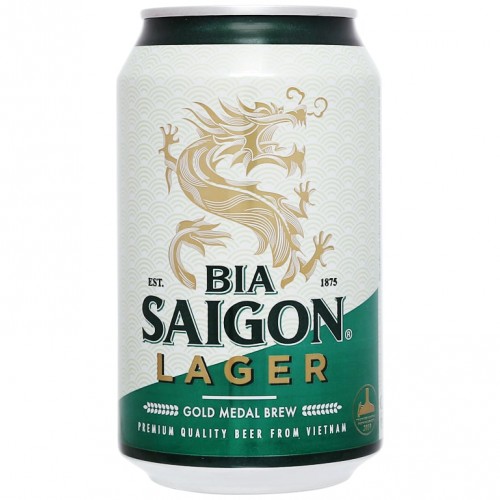 Bia Sài Gòn Lager 330ml - Ảnh 1