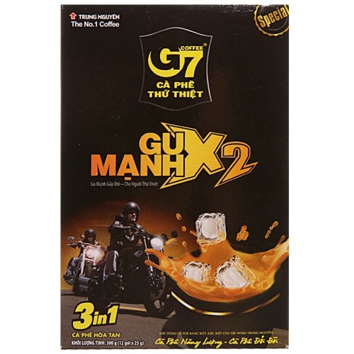 Cà phê sữa G7 gu mạnh X2 300g - Ảnh 1