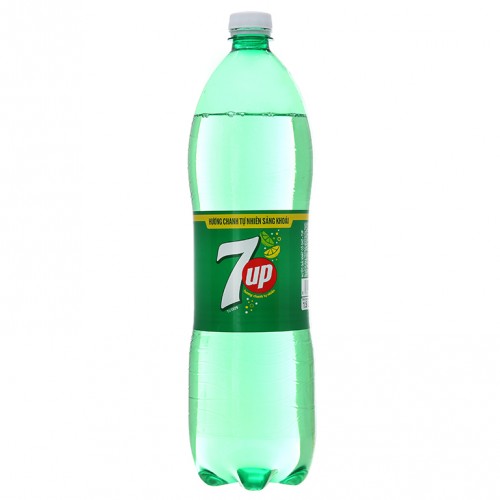 7 Up vị chanh chai 1.5 lít - Ảnh 1