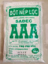 Bột Nếp Lọc AAA Sa Đéc 500g - Ảnh 1