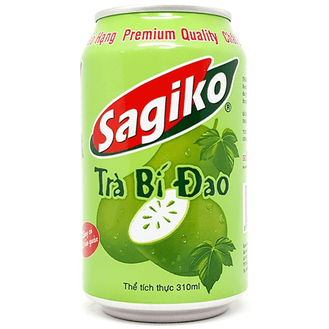 Trà Bí Đao Sagiko 310ml x 6 Lon - Ảnh 1