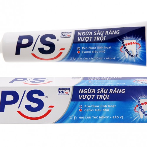 Kem đánh răng P/S ngừa sâu răng gấp 10 lần - 180g - Ảnh 1