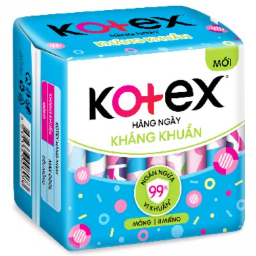 Băng vệ sinh hàng ngày Kotex 8 miếng - Ảnh 1