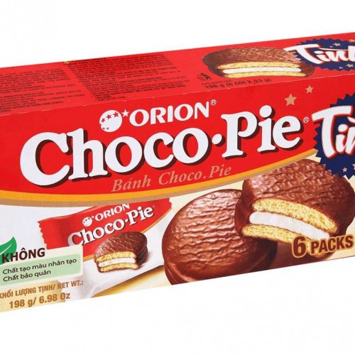 Bánh Choco-pie hộp 198g (6 cái) - Ảnh 1