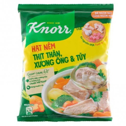 Hạt nêm thịt thăn, xương ống, tủy Knorr gói 400g - Ảnh 1