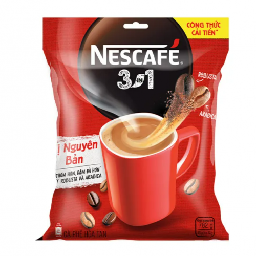 Cà phê sữa NesCafé 3 in 1 vị nguyên bản 782g - Ảnh 1