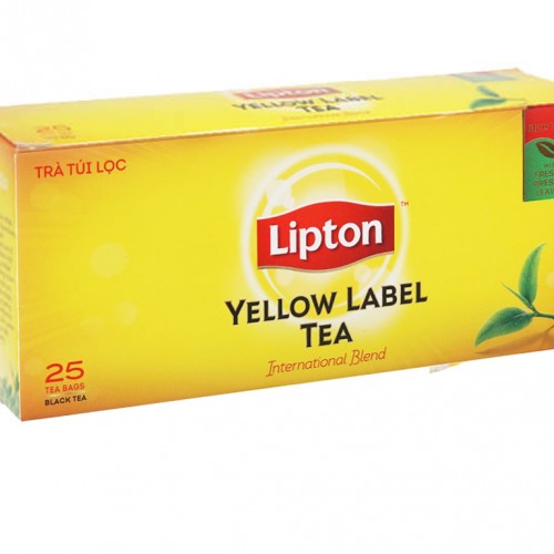 Trà túi lọc Lipton hộp 50g (25 túi x 2g) - Ảnh 1