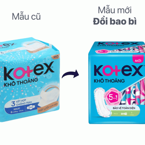 Băng vệ sinh Kotex Maxi cánh 8 miếng - Ảnh 1