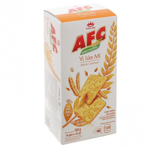 Bánh cracker AFC kinh đô (8 gói, 200g) - Ảnh 1