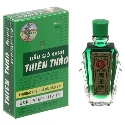 Dầu gió xanh Thiên Thảo 12m - Ảnh 1