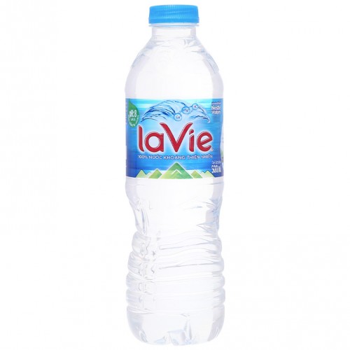 Nước khoáng La Vie 500ml (thùng 24 chai) - Ảnh 1