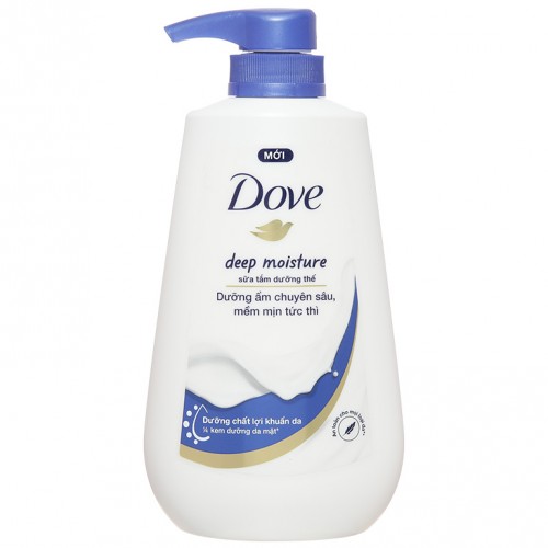 Sữa tắm dưỡng thể Dove dưỡng ẩm chuyên sâu 500g - Ảnh 1