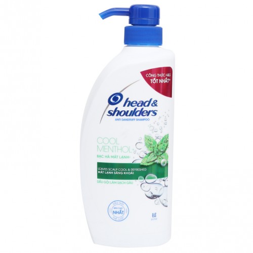 Dầu gội Head & Shoulders bạc hà mát rượi 625ml - Ảnh 1