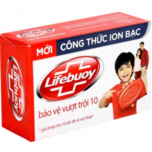 Xà bông cục Lifebuoy bảo vệ vượt trội 125g - Ảnh 1