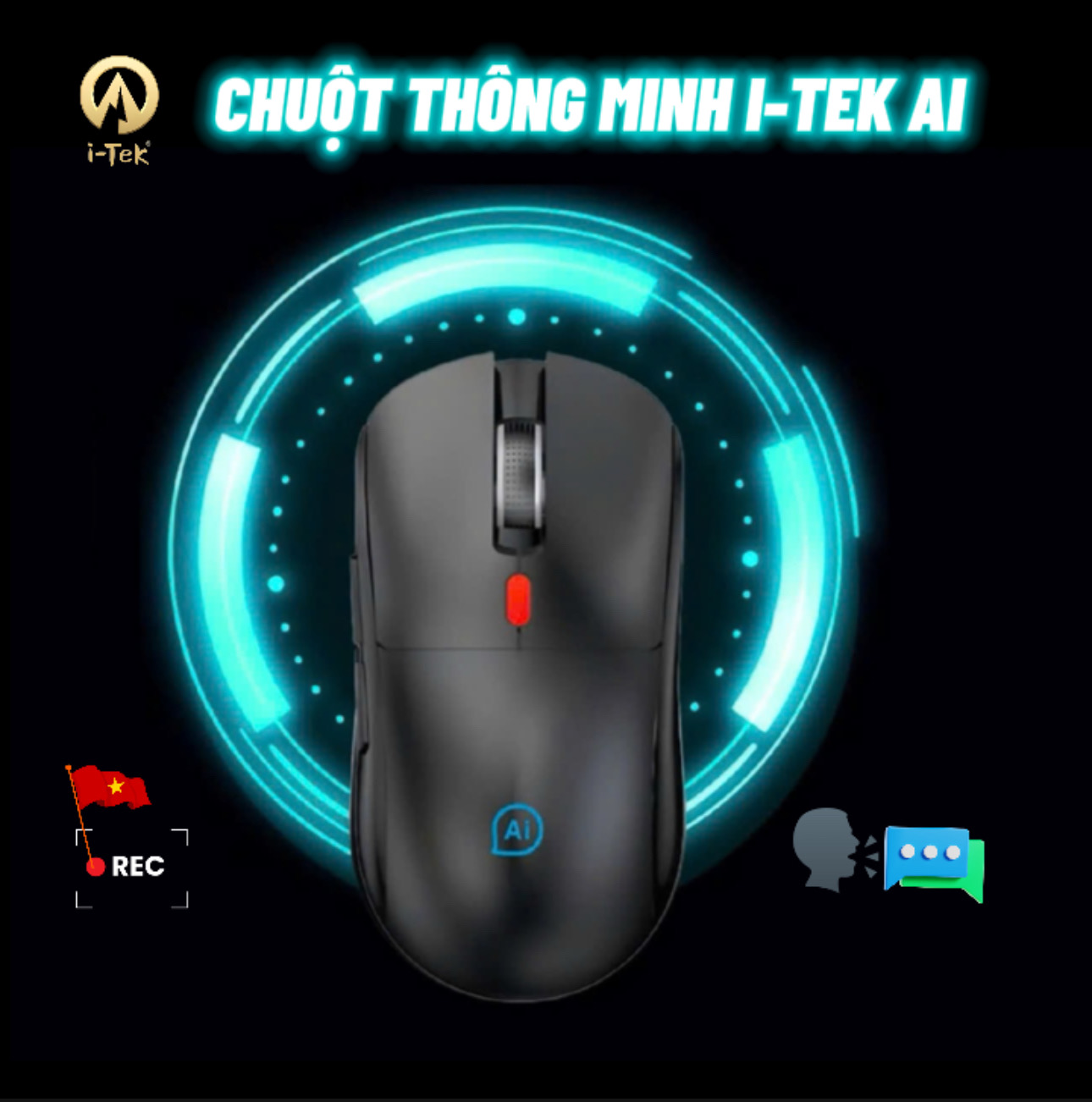 Chuột i-Tek AI Pro (Siêu phẩm số 1) - Ảnh 1